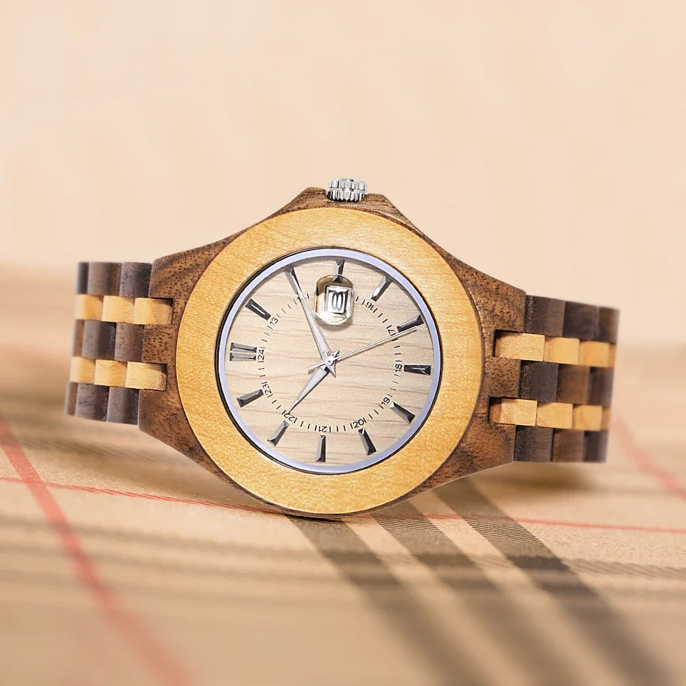 Wood Watch, Wooden Watch for Men, Handmade Lightweight Wooden Wrist Watches, Mens Wooden Watch, Wood Watch Gifts for Men