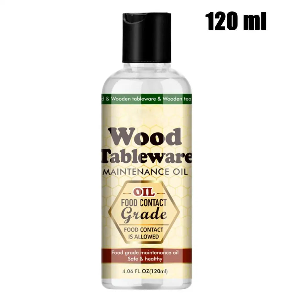 Wood Conditioner Oil Food-Safe Maintenance Oil For Cutting Boards & Furniture, Wooden Tableware Care, Water & Stain Protection