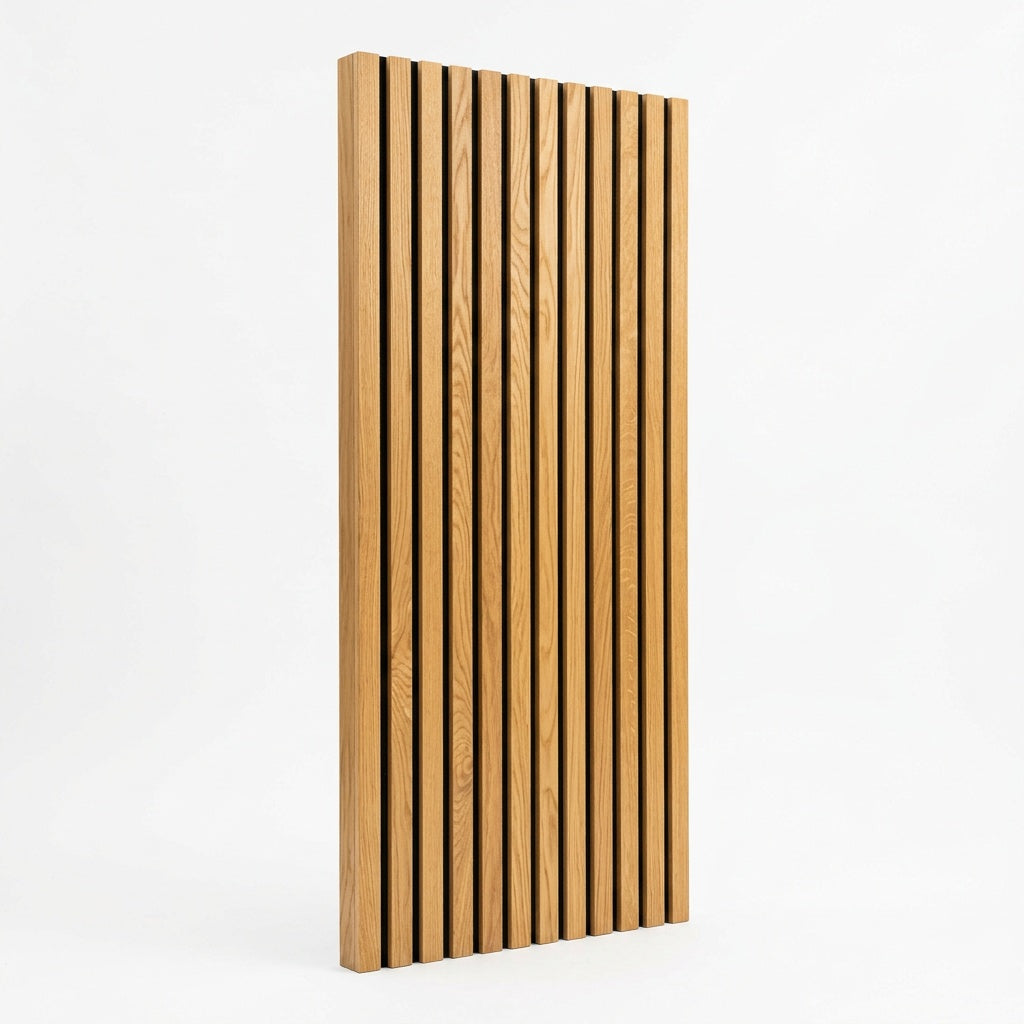 Kensington XL Walnut Acoustic Wall Panel — 270 × 110 cm
