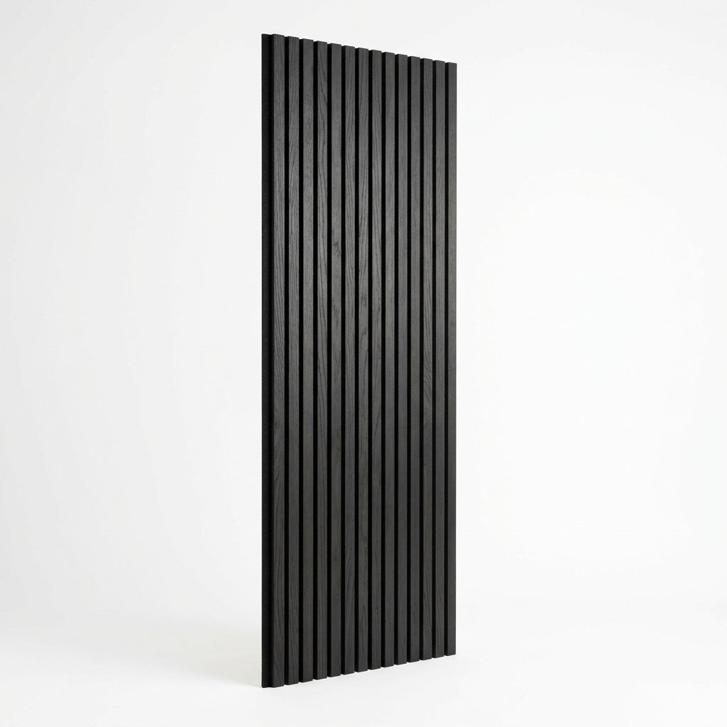 Kensington XL Walnut Acoustic Wall Panel — 270 × 110 cm